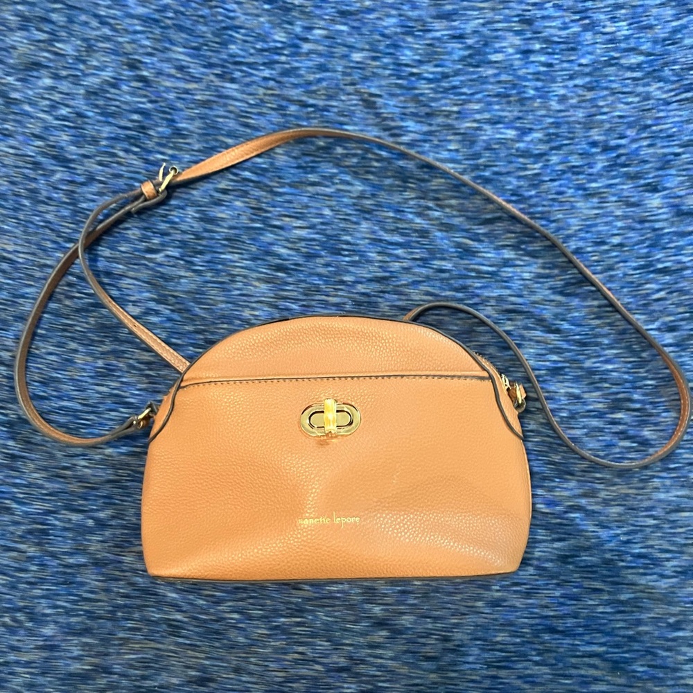 Nanette Lepore Tan Crossbody Bag